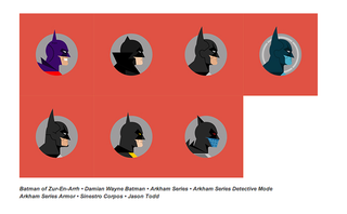 Illustration for article titled Todas las máscaras de Batman en los últimos 75 años